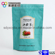 Stand up Aluminum Foil Doypack Bag with Zipper for Dried Flower/Fruit Tea